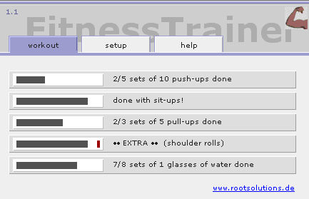 FitnessTrainer screenshot