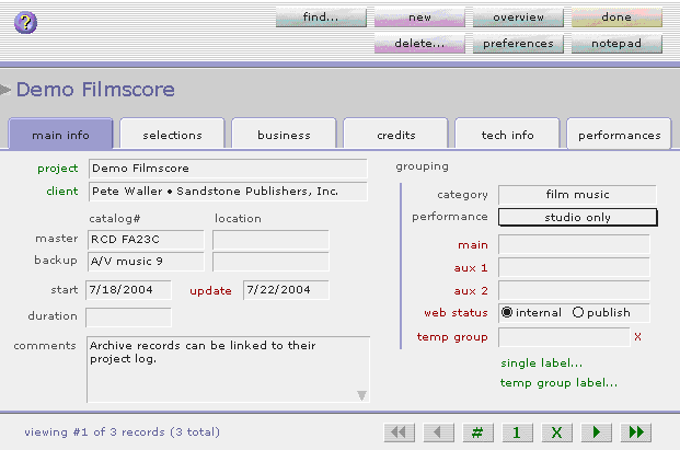 StudioEase archive module